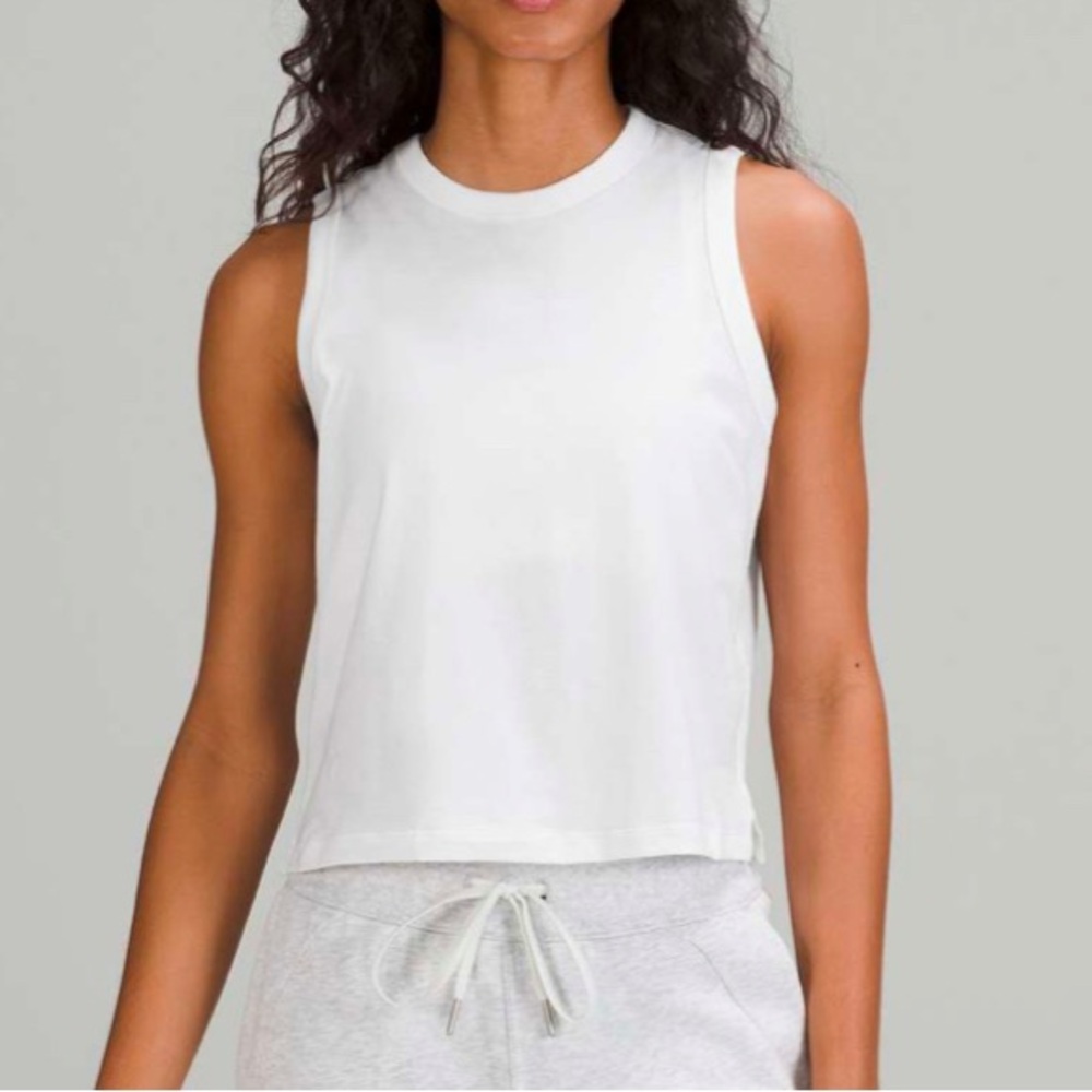 Lululemon Classic-Fit Cotton-Blend Tank Top